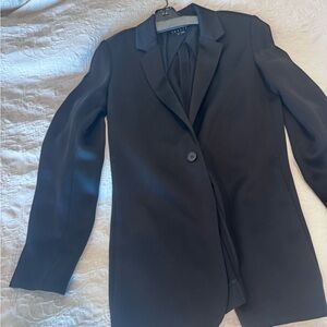 Theory satin look elegant Black Women's Blazer